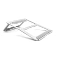 thumbnail image 1 of Soporte de Aluminio Ajustable para Computadora Portátil, Soporte de Escritorio Plegable, para Computadoras Portátiles de 17 Pulgadas o Menos, 1 of 5