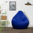 thumbnail image 2 of Ample Decor Leatherette Bean Bag Cover (No Filling), Ideal for Children and Teenagers - Blue, 2 of 6