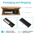 thumbnail image 4 of L18C4PF0 L18M4PF0 Laptop Battery for Lenovo ThinkBook 13S-IWL 14S-IWL 13S-IML 14S-IML 20RR 20RS 20R9 20RM Series L18D4PF0 5B10S73499 5B10S73500 5B10S73501 5B10W67315 15.36V 45Wh, 4 of 9