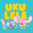 thumbnail image 2 of Girls Lilo & Stitch Ukulele Friends T Shirt, 2 of 4
