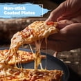 thumbnail image 2 of Courant Pizza Maker Máquina de pizzas de 12 pulgadas, placas antiadherentes con mango frío al tacto recientemente mejoradas, horno de pizza y máquina Calzone, horno eléctrico de encimera para el hogar, 2 of 5
