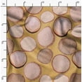 thumbnail image 2 of Soimoi Crepe Silk Fabric Shells Ocean Decor Fabric Printed Yard 42 Inch Wide, 2 of 6