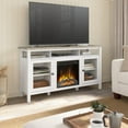 Bush Furniture Mayfield Electric Fireplace TV Stand for 70 Inch TV