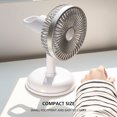thumbnail image 3 of Ventilador de escritorio retro ventilador de mano de 800 mAh silencioso para oficina camping hogar dormitorio dormitorio Hugtrwg Para estrenar, 3 of 6