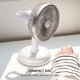 thumbnail image 3 of Ventilador de escritorio retro ventilador de mano de 800 mAh silencioso para oficina camping hogar dormitorio dormitorio Hugtrwg Para estrenar, 3 of 6