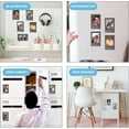 thumbnail image 3 of czcpp-Mini Photo Frame for Instax Mini 12/11/SE/EVO/99/40 3-Inch Instant Mini Film for Classic Polaroid 2.15x3.4-Inch Frame with DIY Magnetic Stickers - Black (10Pack), 3 of 4