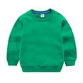 thumbnail image 3 of Newborn Infant Baby Boys Girls Solid Fashion Loose Warm Tops Sweatshirt Clothes Peasant Top Fancy Shirts For Boys Button Down Shirts For Boy, 3 of 5