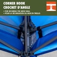 thumbnail image 4 of Ozark Trail Canopy Mesh Curtain Accessory - Frame Not Included, Blue, for 10ft x 10ft Slant Canopy, 4 of 8