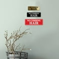 thumbnail image 4 of Signs ByLITA Standard No combing hair Sign (Red) - Large, 4 of 5