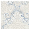 thumbnail image 2 of SAFAVIEH Micro-Loop Deziree Floral Trellis Wool Area Rug, Blue/Ivory, 4' x 6', 2 of 4