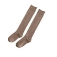 thumbnail image 1 of Youkk 1 Paire Dames Genoux Chaussettes Hautes Filles JK Robe Longs Bas Café Respirant, 1 of 6