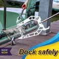 thumbnail image 4 of Threader Boat Hook Aluminum Alloy Dock Locking Ring for Grabbing Gear Bags, 4 of 6