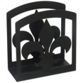 thumbnail image 2 of Village Wrought Iron NH-121 Porte-Serviettes Fleur-de-lis, 2 of 2
