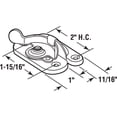 thumbnail image 2 of Prime Line F 2535 Sash Window Lock, Brass Finished Steel, 2-Pk. - Quantity 1, 2 of 2