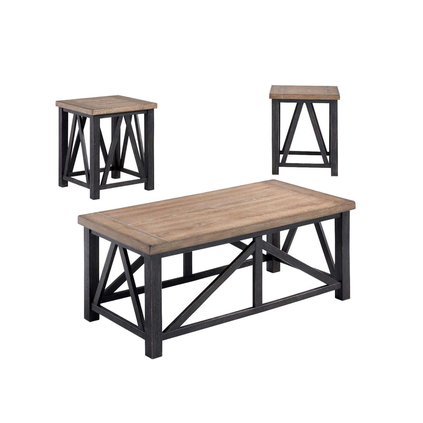 Progressive Furniture Elk River 3 Pack Table Group