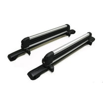 BrightLines Roof Rack Crossbars Ski Rack Combo Compatible with Subaru Crosstrek 2013-2017 (Up to 4 Skis or 2 Snowboards)