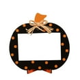 thumbnail image 2 of Pumpkin Shaped Picture Frame Halloween Photo Frame Ornament Pumpkin Shape Wooden Photo Frames For Halloween Or Fall Décor Photo Tabletop & Wall Display Hanging Display, 2 of 9
