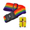 thumbnail image 4 of 2 Pcs Suitcase Belt Lockable Luggage Straps Safety Luggage, 4 of 5