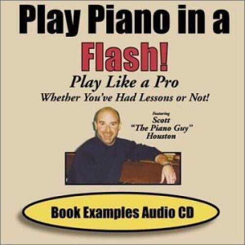 Play Piano in a Flash! Book Examples Audio CD NEW