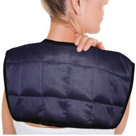 Cordless Hot/Cold Therapy Shoulder & Back Heating Pad For Tension & Pain Relief