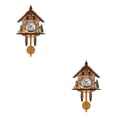 thumbnail image 3 of Bewildely Clock Bird Antique Retro Pendent Wall-mounted Home Decor Wall Pendulum Decoration for Living Room Bedroom Supplies Type1 NO1, 3 of 6