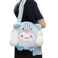 thumbnail image 1 of Bolso de felpa para las axilas, Otoño Invierno, bolso de mano para mujer, bolso de hombro esponjoso, confiabilidad excepcional, 1 of 8