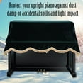 thumbnail image 1 of Wear- Upright Piano Dust Cover, Piano Dust Cover, Durable Soft Pleuche Cloth Colorfast For Piano, 1 of 8