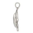 thumbnail image 2 of FB Jewels Sterling Silver Antiqued Football & Helmet Pendant, 2 of 4