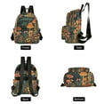 thumbnail image 4 of FORMRS Mini Backpack Purse for Women Quilted Travel Daypack Casual Shoulder Bag, Forest Mushroom, 4 of 7