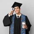 thumbnail image 5 of Fotbe Construction Vehicles Printed Class of 2024 Graduation Stole, 5 of 7