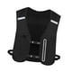 thumbnail image 2 of Chaleco para correr de 2 L con cinturilla ajustable, bolsa deportiva para exteriores para mujeres y hombres negro, 2 of 9