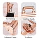 thumbnail image 5 of Estuche de maquillaje Joligrace Professional con separadores en oro rosa, 5 of 7