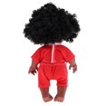 thumbnail image 3 of 2 Unidades Africana Muñeca Bebé Renacida de Vinilo de 26cm Juegos Pretender para Niños Sunnimix Muñeca realista, 3 of 6