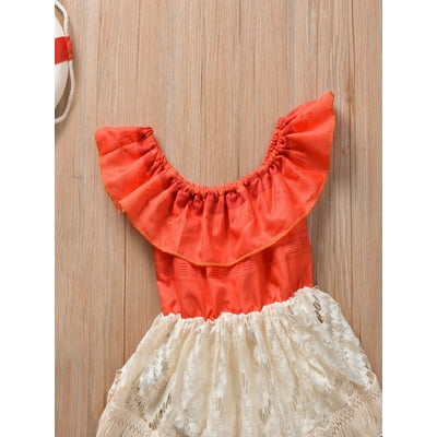 Buy Us Infant Baby Girls Kids Moana Polynesia Princess Fancy Dress Book Week Costume Online In Turkey