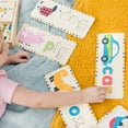 thumbnail image 3 of Melissa & Doug First Words Wooden Spelling Boards Letter Matching Activity (69 Pieces), 3 of 10