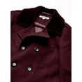 thumbnail image 3 of Isaac Mizrahi Boy's 2-20 Velvet Collar Quilt Lined Wool Blend Peacoat, 3 of 3