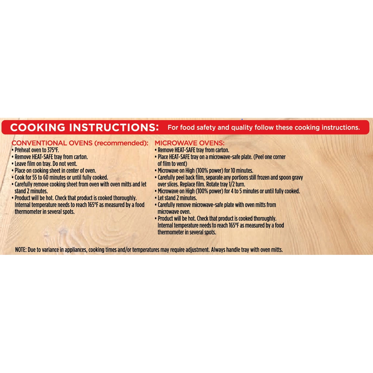 On-Cor® Home Style Gravy & Meatloaf Slices, 24 oz. Box