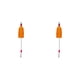 thumbnail image 4 of Eigraketly Caña de pescar a la deriva, boya de alarma de deriva brillante de espuma, marcador de corcho emergente, accesorios de equipo de pesca, naranja naranja cuadrada 2piezas Eigraketly CBP363464, 4 of 5