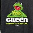 thumbnail image 3 of Muppets - Green Before It Was Cool - Women's Lightweight French Terry Long Sleeve Shirt, 3 of 5