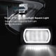 thumbnail image 5 of Faro LED cuadrado de 4 x 6 pulgadas para camión, luz alta y baja, halo blanco para Ford Mustang, 5 of 14