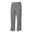 thumbnail image 4 of NinXxx Kids Side Split Sweatpants School Supplies Elastic Loose Trousers Grey 5-6 Years, 4 of 7