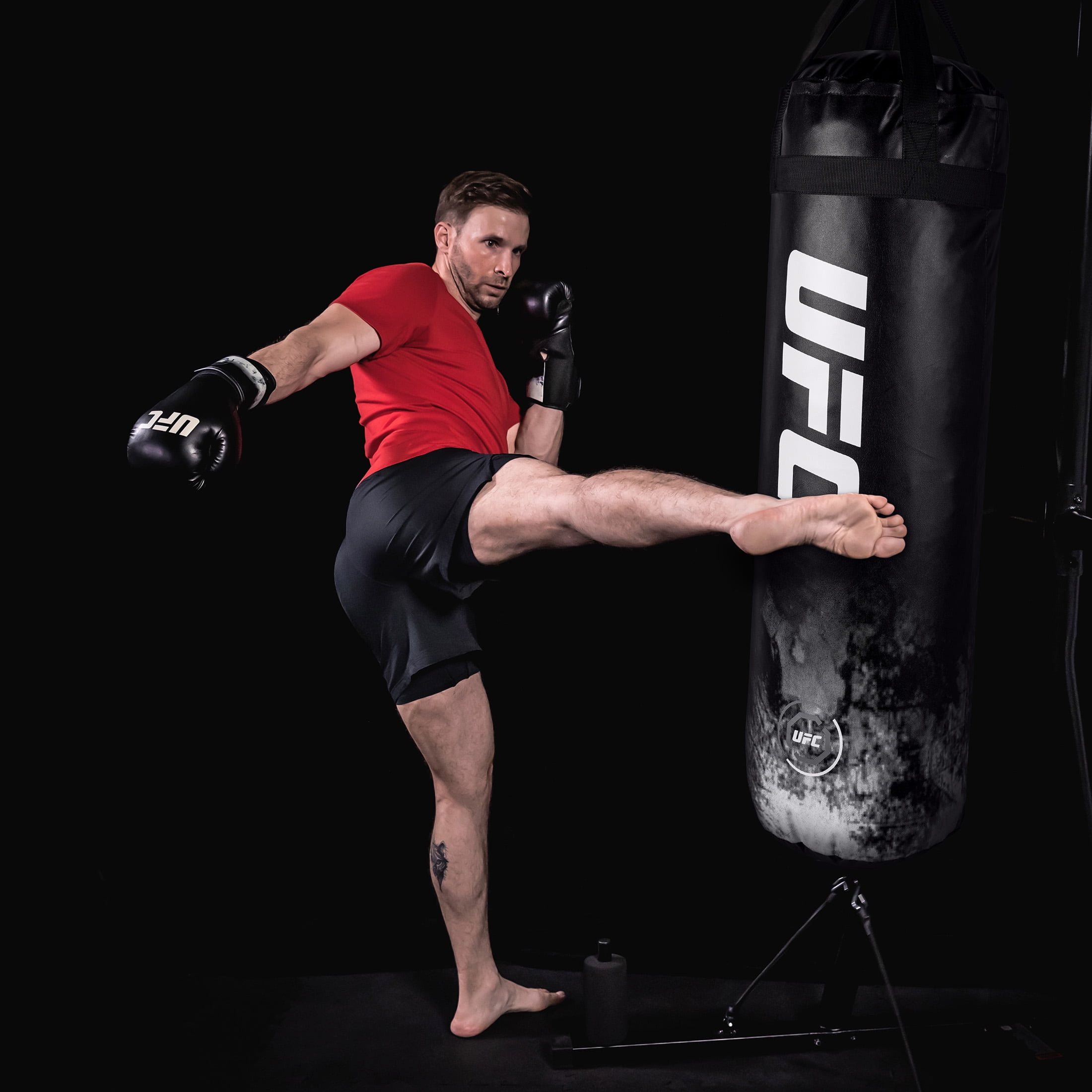 UFC Octagon Lava Boxing Gloves - 14oz, Black - Engineered for Blazing Intensity - Perfect for MMA, Boxing, Kickboxing, & Fitness Enthusiasts Aiming for Explosive Speed & Power