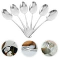 thumbnail image 2 of 6pcs Stainless Steel Spoons Dinner Spoons Table Spoons Household Spoons, 2 of 9