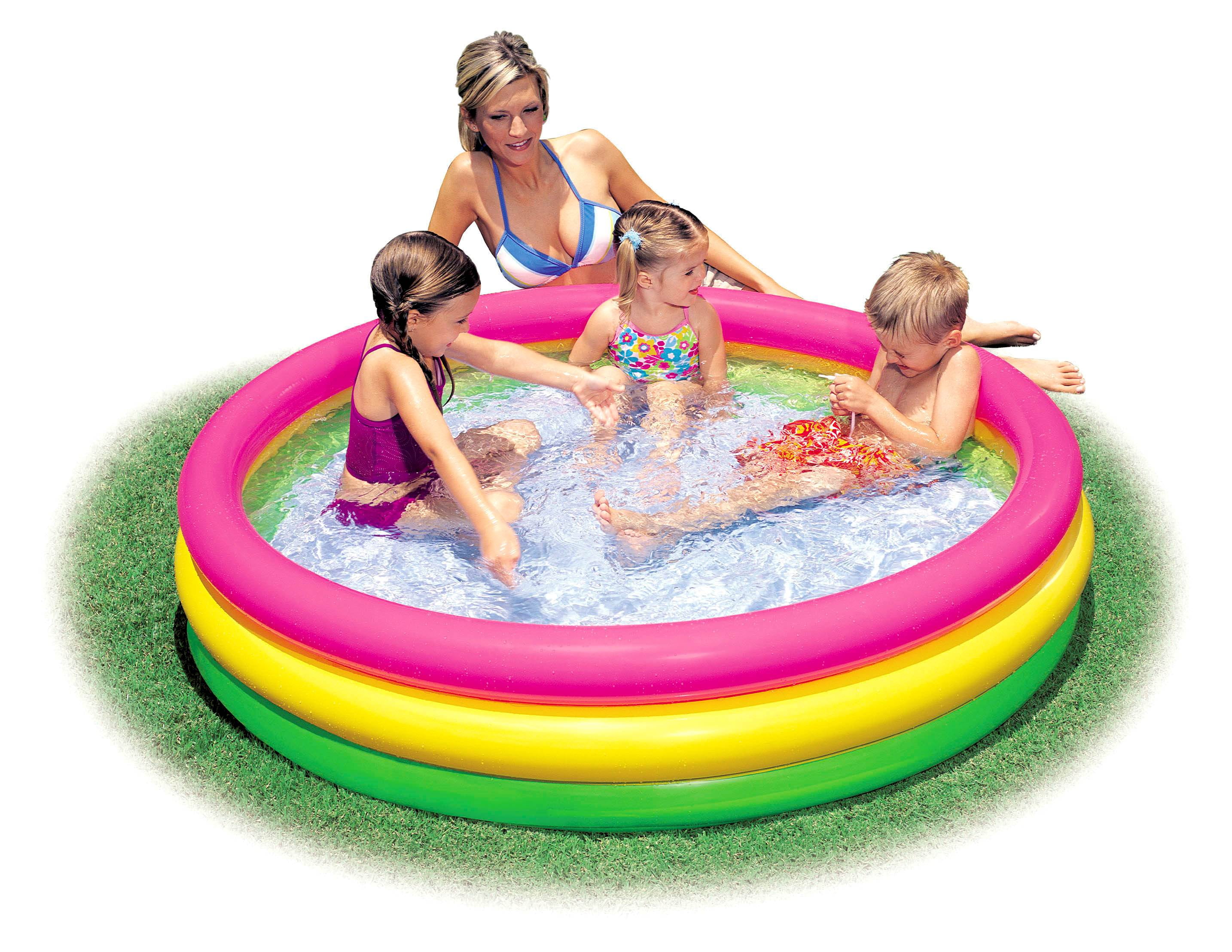 POOL INFLATE 3-RING 58\