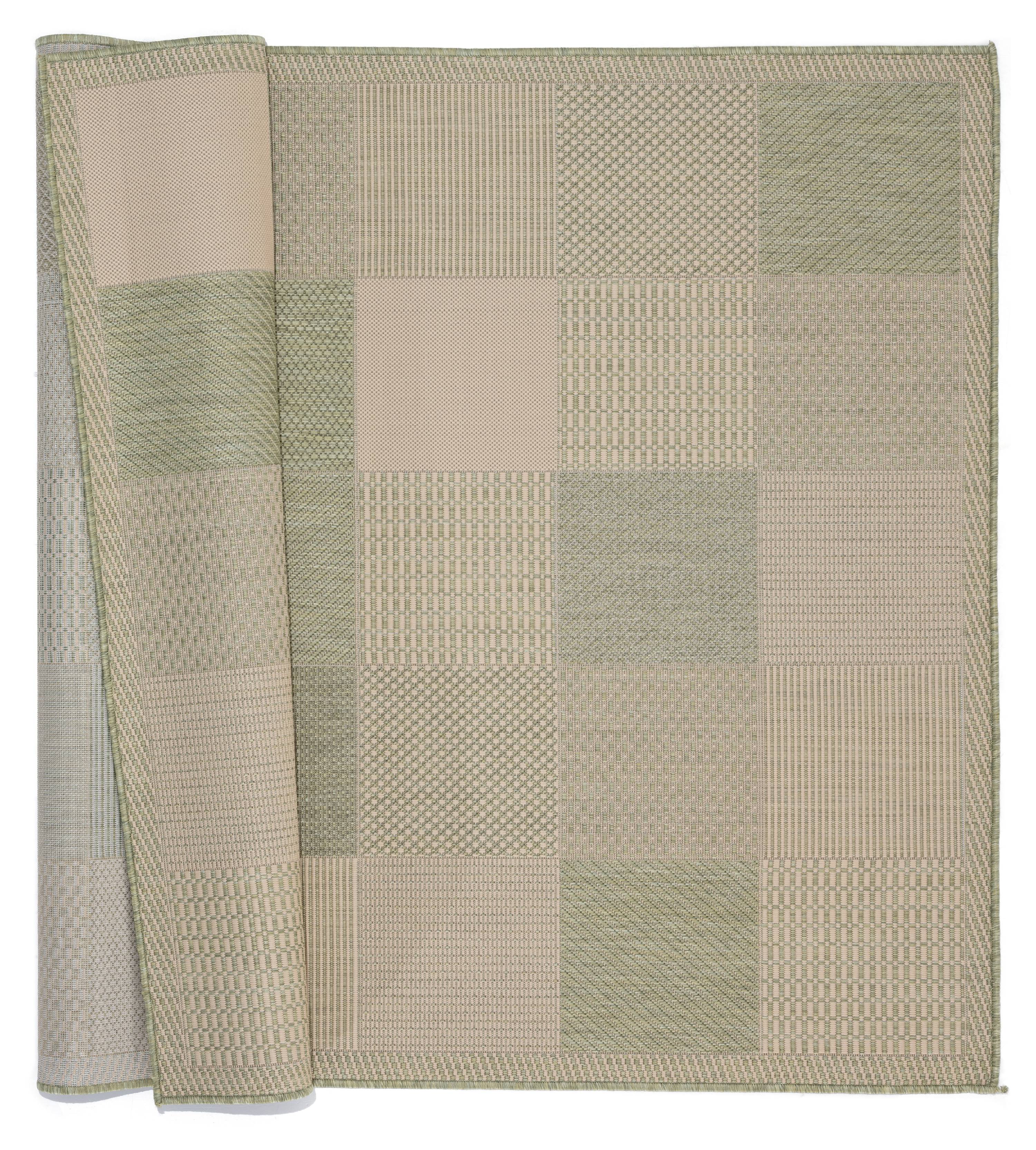 United Weavers Mali Dabeda Contemporary Geometric Area Rug, Green, 7'10" x 10'6"