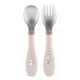 thumbnail image 1 of Chicco Set de Cubiertos Inoxidables Rosa 18M+, 1 of 6