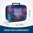 thumbnail image 7 of ZIPIT 3D Lunch Bag | Holographic Lunch Box (Gamer), 7 of 7