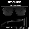 thumbnail image 6 of GRINDERPUNCH Polarized Narrow Fit Aviator Sunglasses for Men Women UV400 Protection Trendy Square Lightweight Sunglasses - Pink, 6 of 9