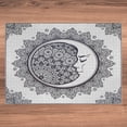 thumbnail image 6 of Ambesonne Zodiac Jigsaw Puzzle, Boho Star Moon Mandala, Heirloom-Quality Fun Activity for Family Durable Cardboard, 1000 pcs, Dark Blue White, 6 of 6