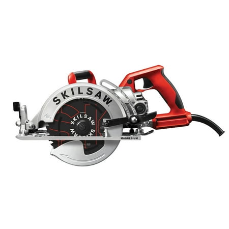 Factory-Reconditioned SKILSAW SPT77WML-RT 7-1/4 in. Lightweight Magnesium Worm Drive Circular Saw (Best 7 1 4 Circular Saw)